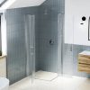 i7 Frameless Double Hinge Door Corner access